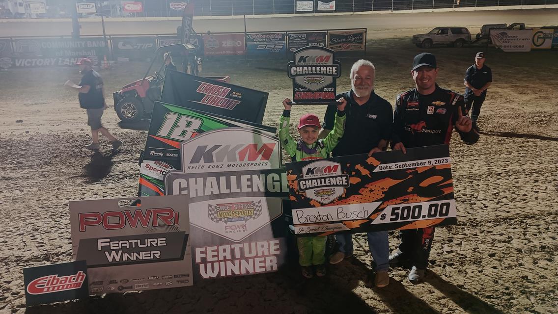 Brexton Busch, Braxton Weger, and Gunner Setser Victorious in SSMC’s KKM Challenge Championship Night Support Divisions