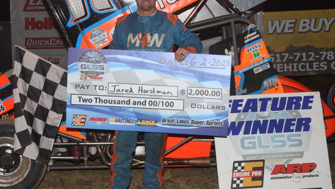 HORSTMAN WINS FOR A SECOND TIME AT I-96 SPEEDWAY