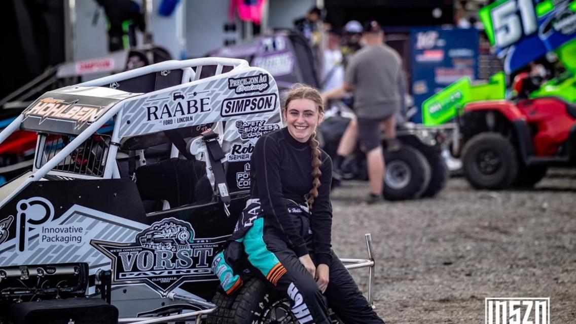 Young Racer Abby Hohlbein from Cloverdale, Ohio Ready to Make Waves in Midget and 360 Racing Circuits