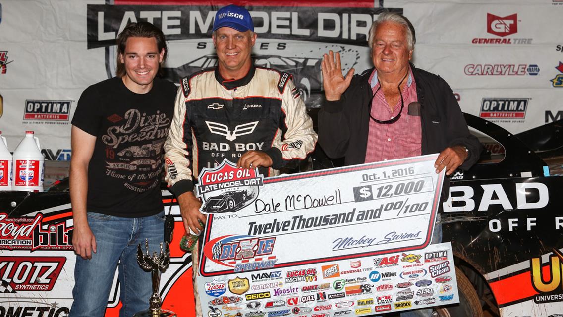 McDowell Wins First Lucas Oil Dixie Shootout Since 2001