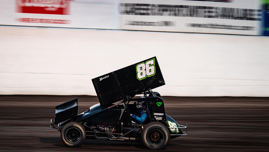 Amdahl Scores Season-Best 360 Finish at I-90 Speedway