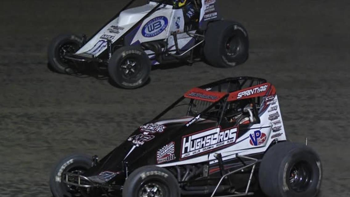 Burks High Sides to Victory at US 36!