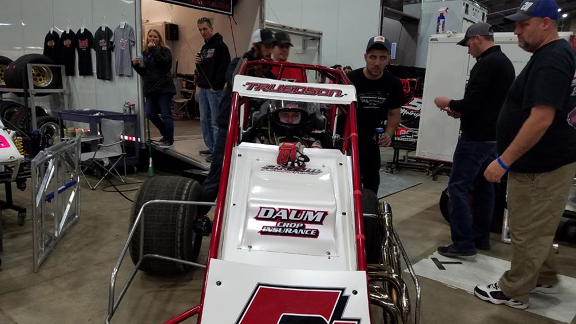 Golden Driller opportunity for young Presley Truedson