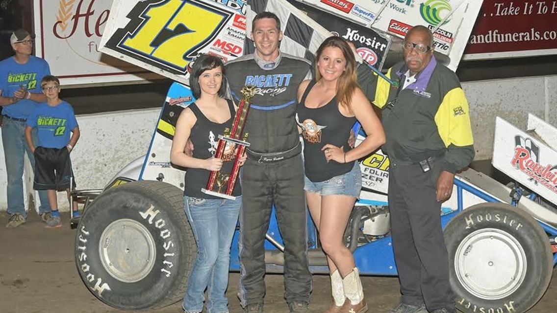 Bickett Blasts To Huset’s Win