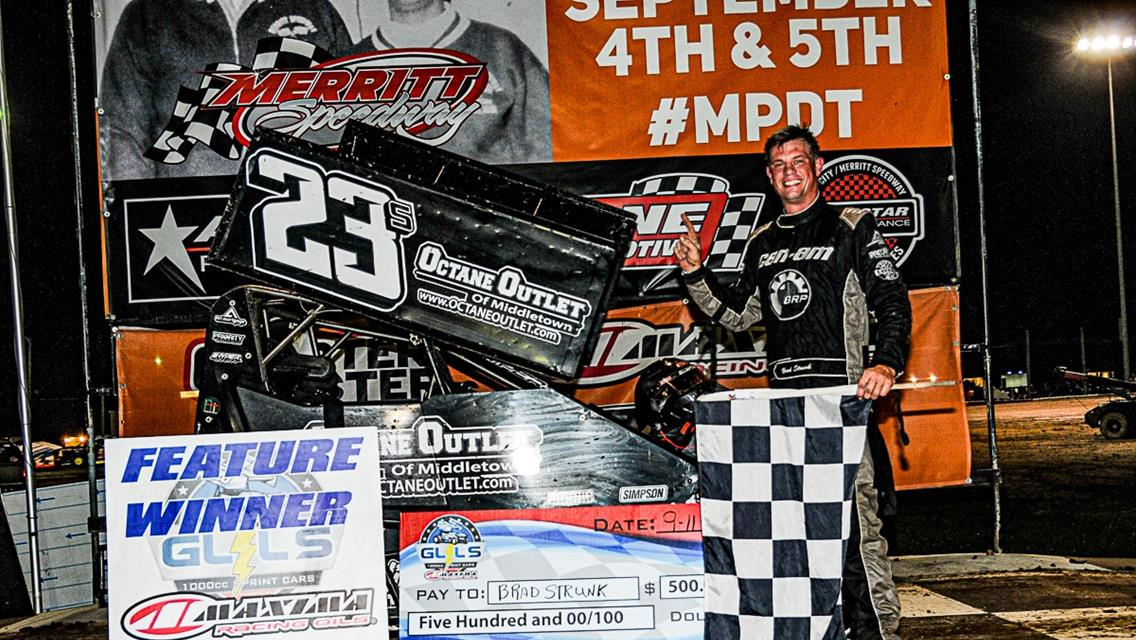 Danny Sams Wins GLSS Season Finale at Merritt Speedway