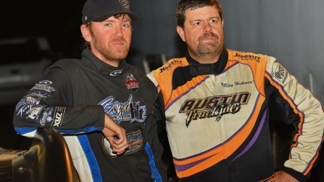 iley Hickman Finds Victory Lane at Boyd&#39;s Speedway