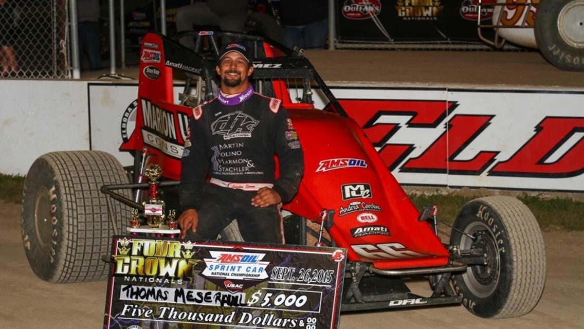 Meseraull Masters Eldora for First-Career USAC Sprint Win