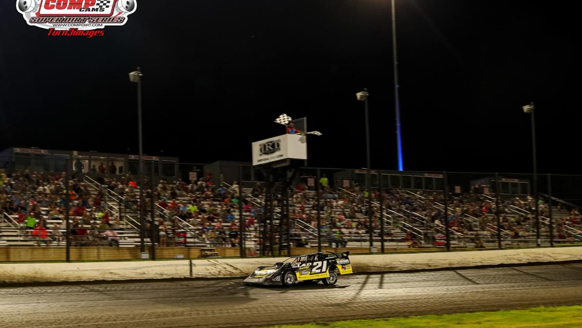Arrowhead Speedway (Colcord, OK) – Comp Cams Super Dirt Series – Green County 50 – August 4th, 2023. (Mille Tanner photo)