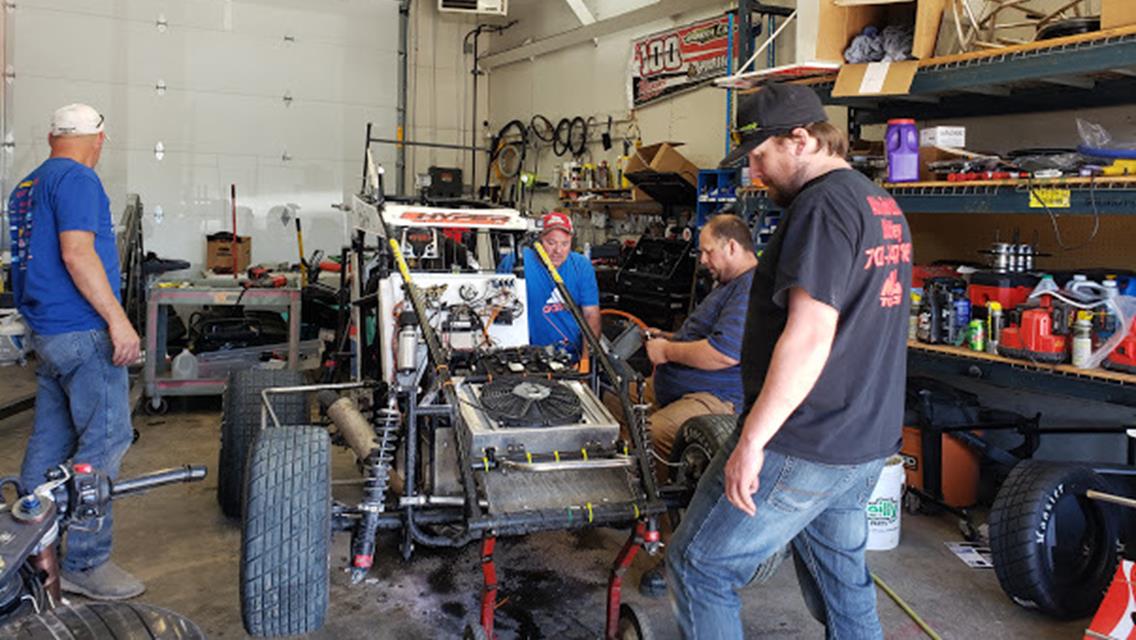 Weekend update for the #100 lighting sprint team
