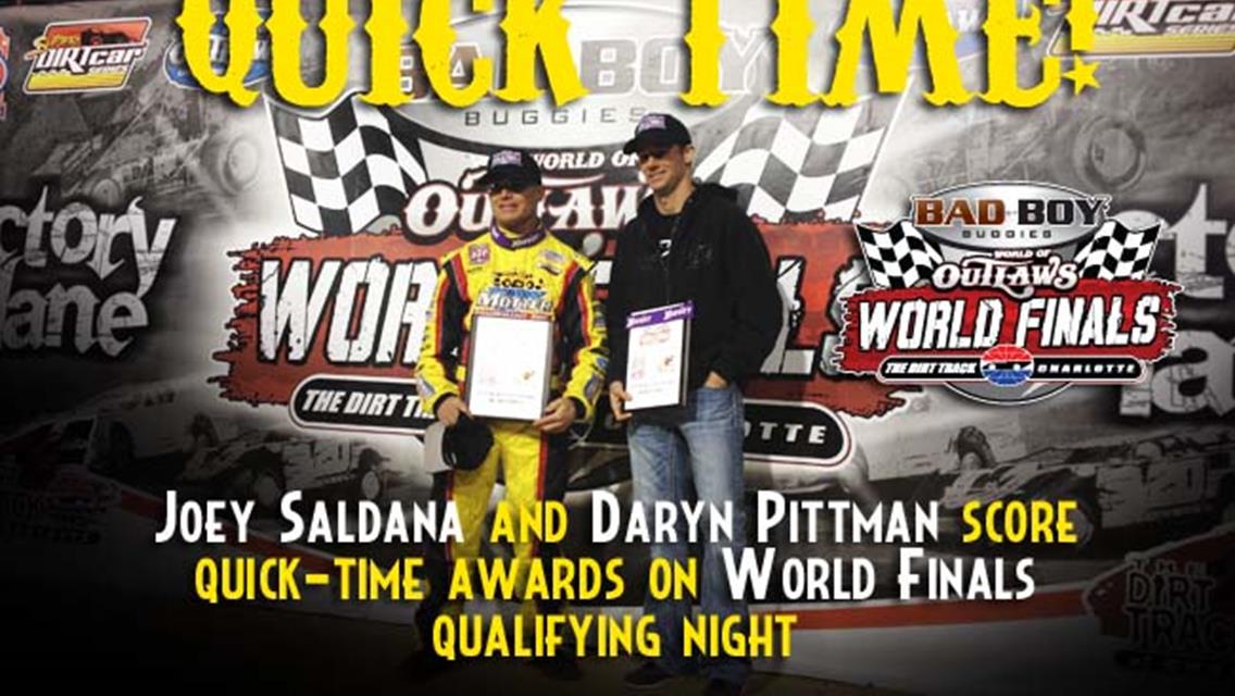 Daryn Pittman and Joey Saldana Score Bad Boy Buggies World Finals Quick-Time Awards
