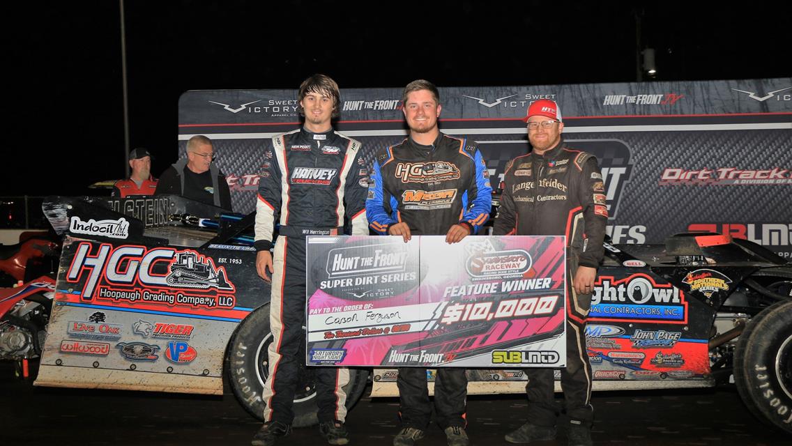 Swainsboro Raceway (Swainsboro, Ga.) – Hunt the Front Super Dirt Series – May 19th, 2023. (Richard Barnes photo)