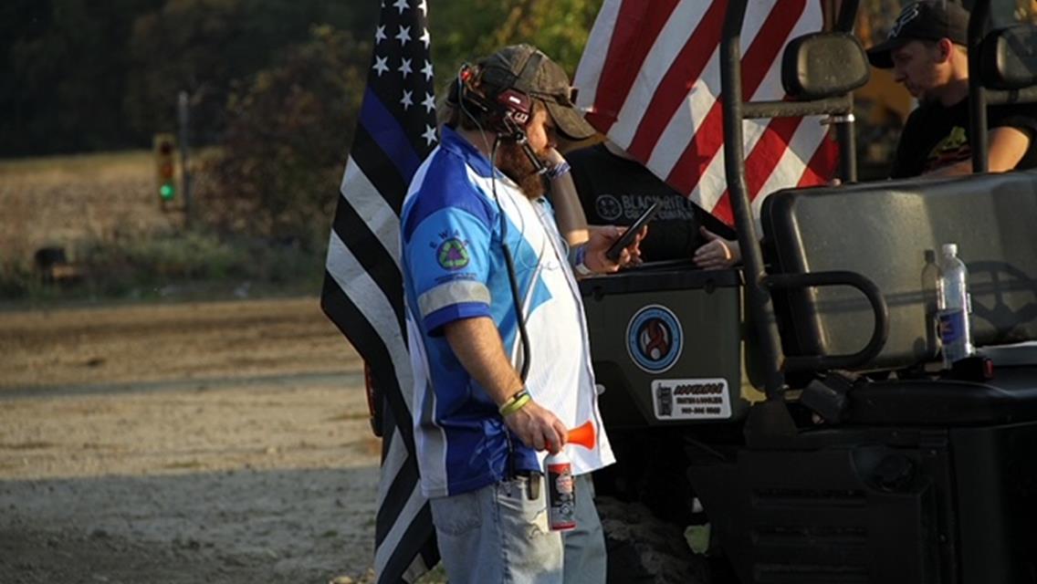 &quot;Chalk Line Guy&quot; Takes Final Checkered Flag