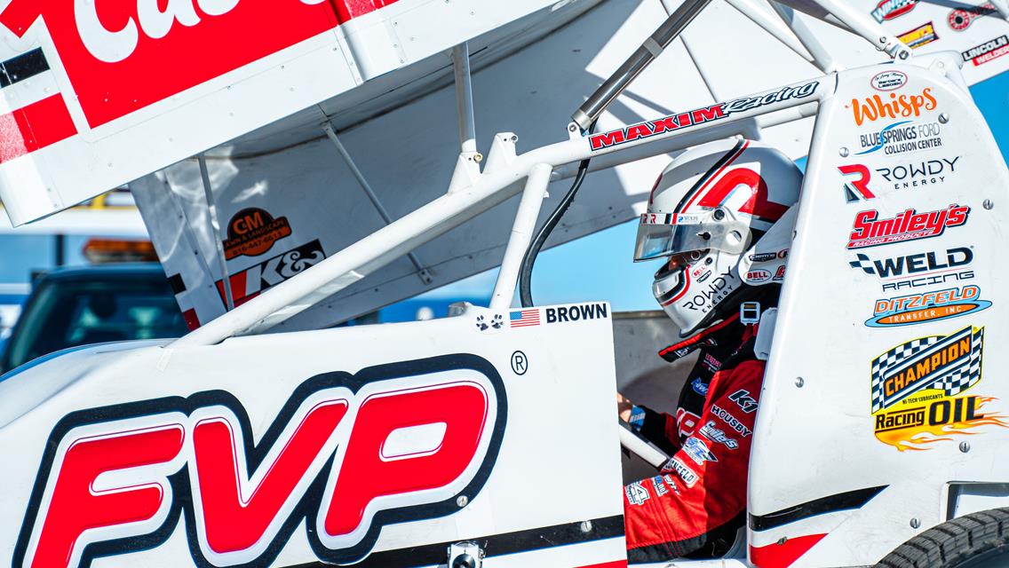 Brian Brown Excited for NASCAR Truck Series Debut Friday at Knoxville Raceway