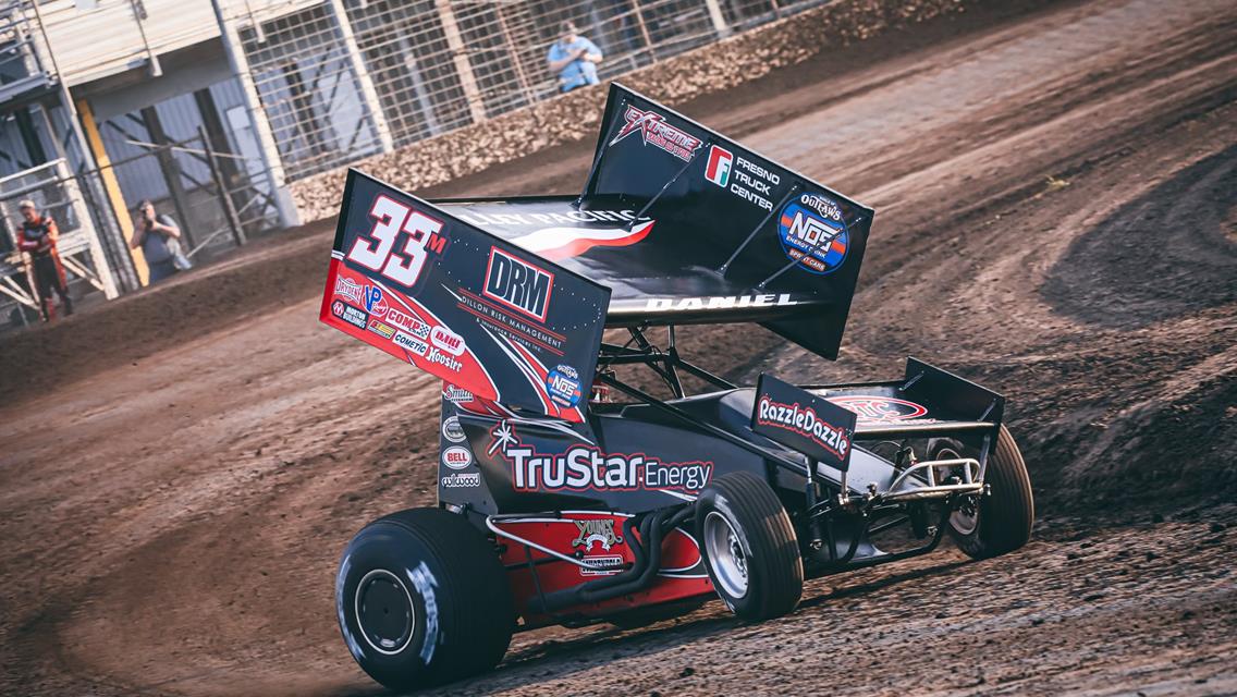 Daniel Earns Career-Best World of Outlaws Result at Cedar Lake Speedway