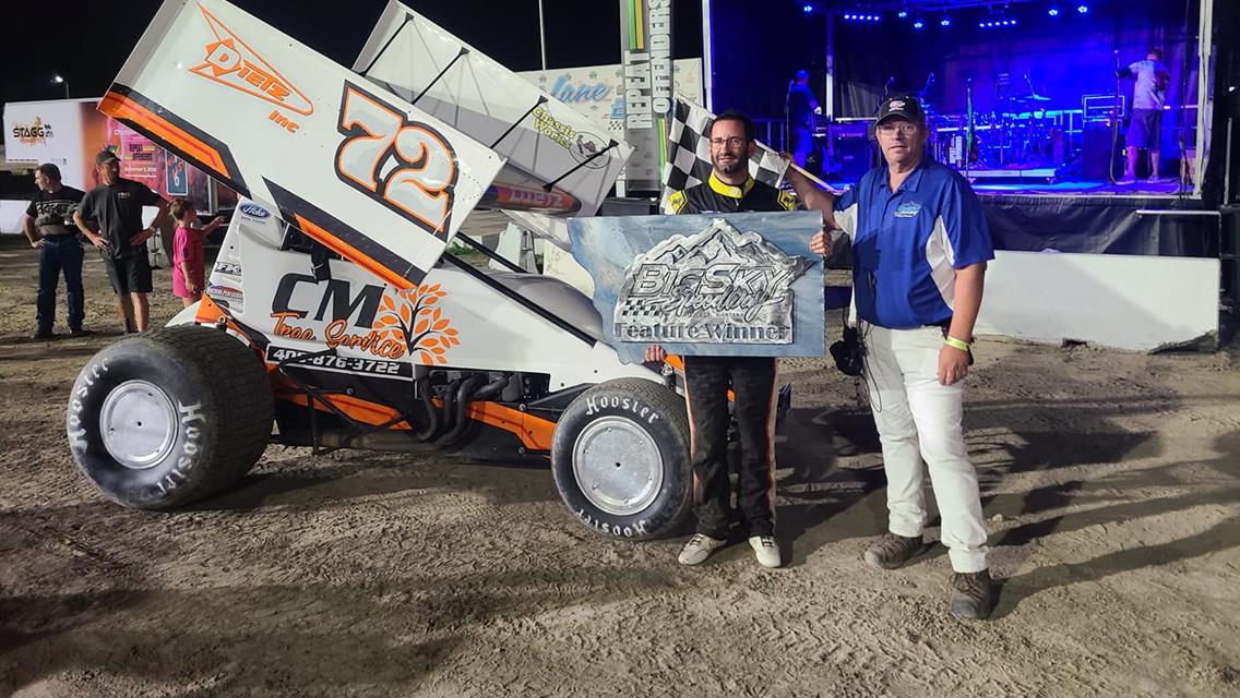 Phil Dietz Caps ASCS Frontier Season With Victory At Big Sky Speedway