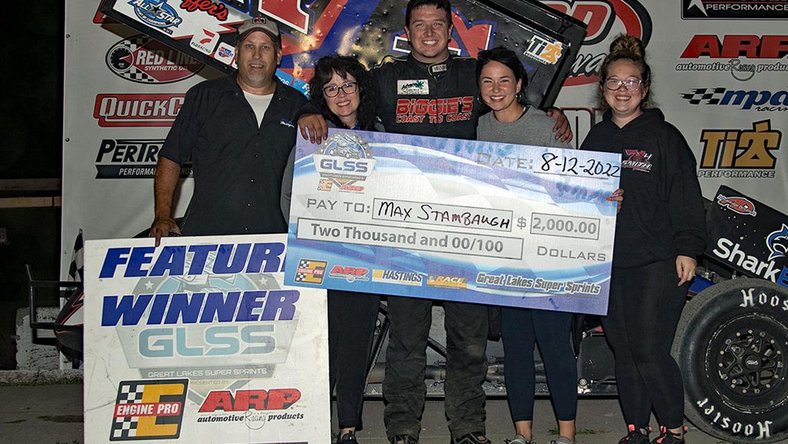 STAMBAUGH GOES TWO FOR TWO