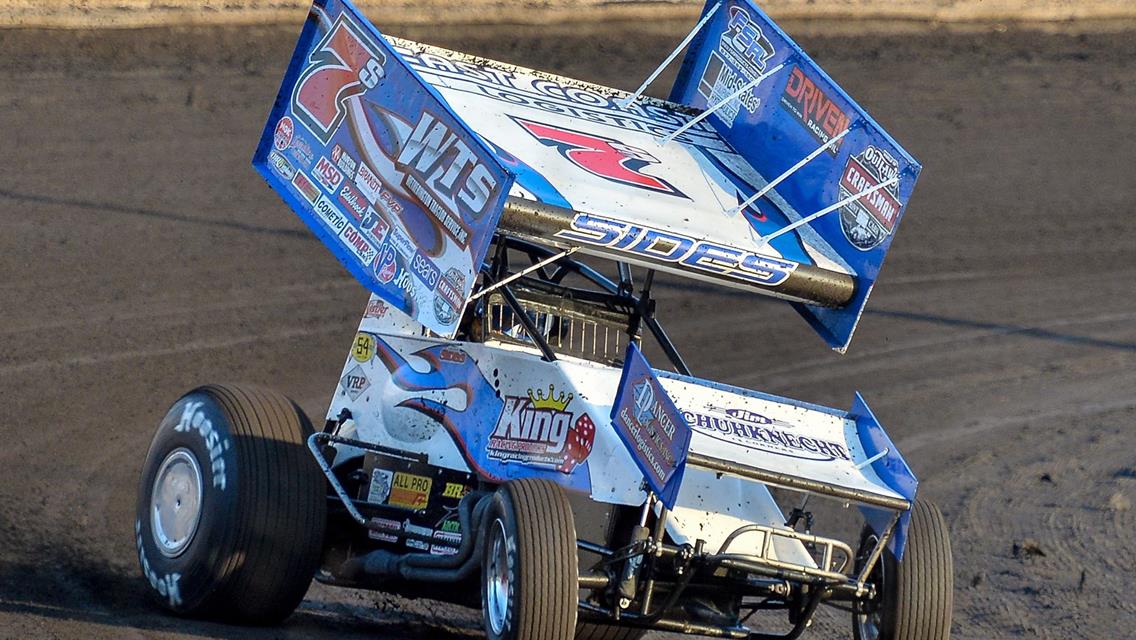 Sides Strong Throughout First Half of World of Outlaws Race at Fulton Speedway