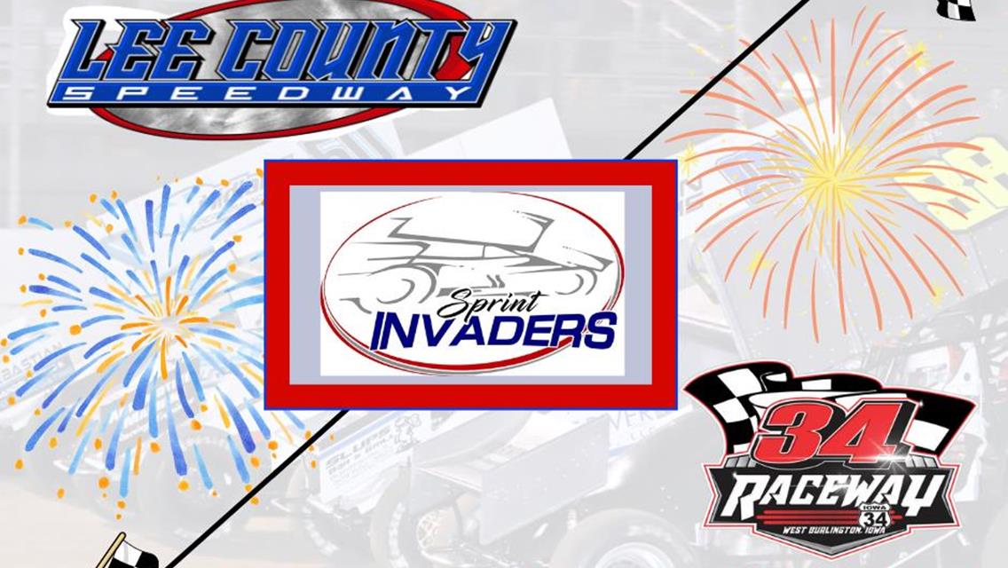 Big Memorial Day Weekend for Sprint Invaders in Donnellson/West Burlington!