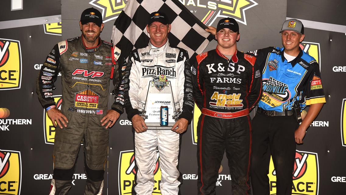 Lynton Jeffrey Wins Xtream Qualifying Night At The 360 Knoxville Nationals