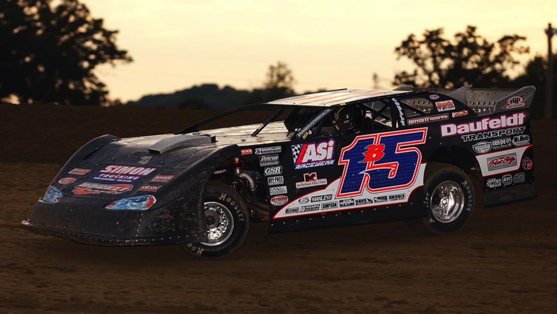 Brian Birkhofer Barely Beats Hurst in Lucas Oil Late Model Dirt Series Event at Dubuque