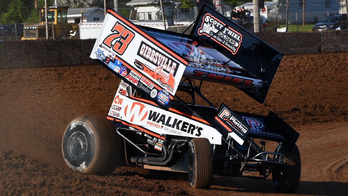 Thiel rallies big with IRA at 141; Knoxville Raceway bound