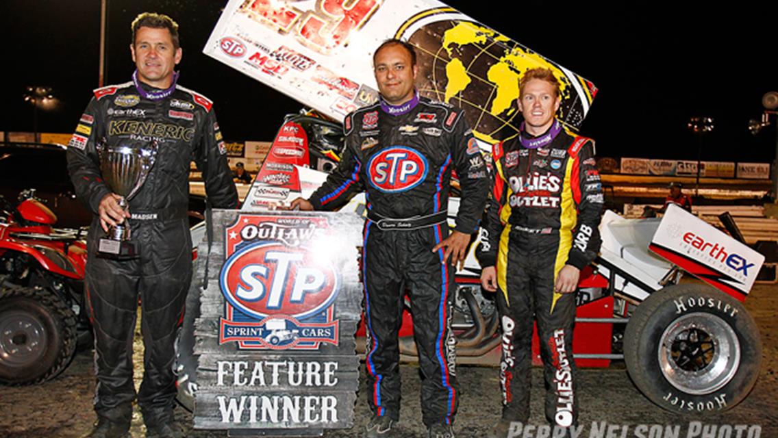 Kerry Madsen, Donny Schatz, and Brad Sweet