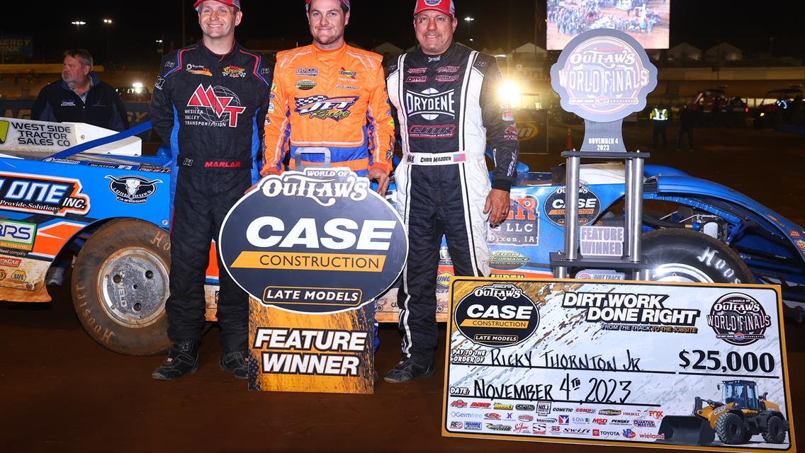 The Dirt Track at Charlotte (Concord, NC) – World of Outlaws Case Late Model Series – World Finals – November 2nd-4th, 2023. (Josh James photo)
