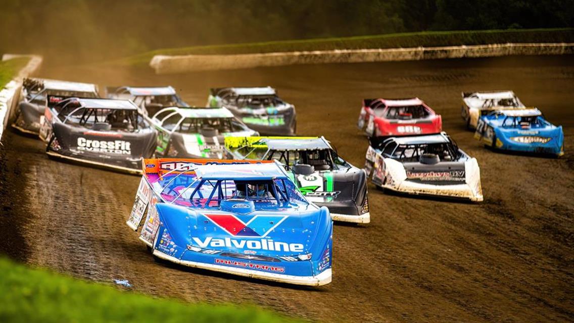 Deer Creek Speedway (Spring Valley, MN) – Lucas Oil Late Model Dirt Series (LOLMDS) – NAPA Auto Parts Gopher 50 – July 7th-9th, 2022. (Heath Lawson photo)
