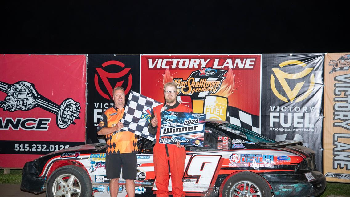 Shute Takes Wild One at the Line, Reynolds, Carter, Ballard, Gonzales, and Grady also Find Victory Lane