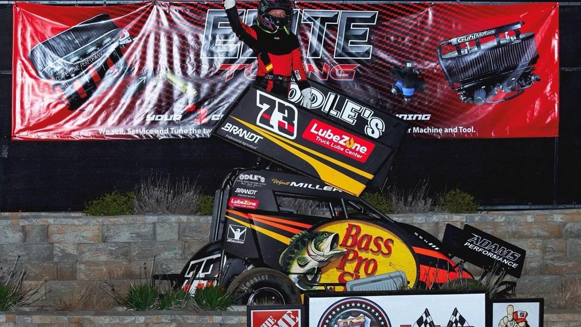 Disinger, Kirkman, Miller, Yoder, Lauderbaugh and Flatt Dominate in NOW600 Weekly Racing Opener at US 24!