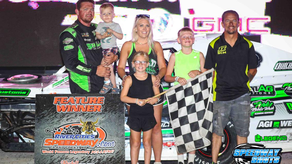 River Cities Speedway (Grand Forks, ND) - August 18th, 2023. (Mike Spieker photo)