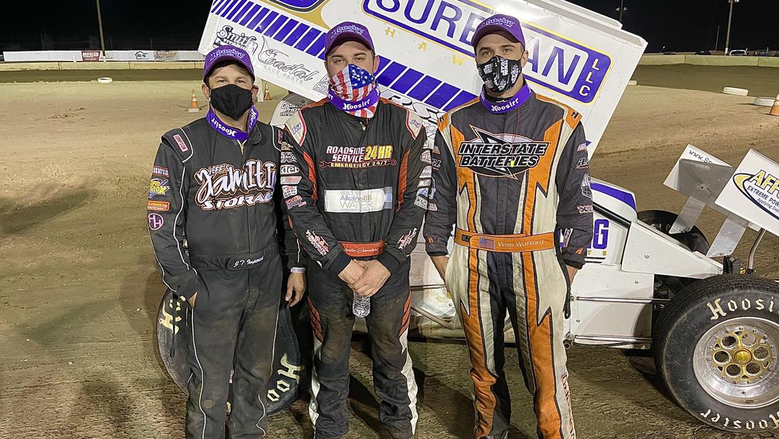 Justin Sanders Sweeps ASCS Southwest At Central Arizona Speedway