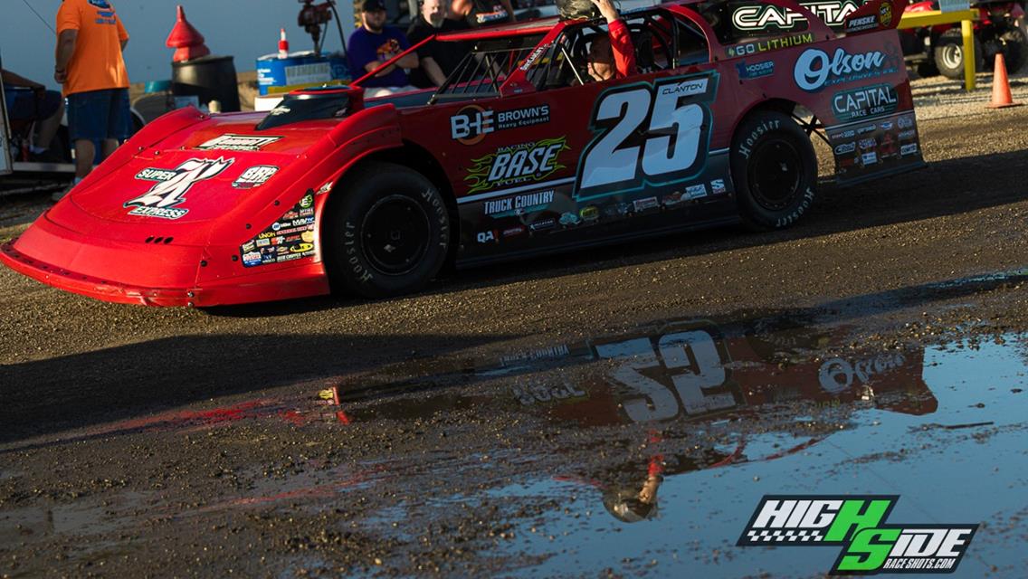 Fairbury Speedway (Fairbury, IL) – World of Outlaws Case Late Model Series – Prairie Dirt Classic – July 28th-29th, 2023. (High Side Race Shots Photo)