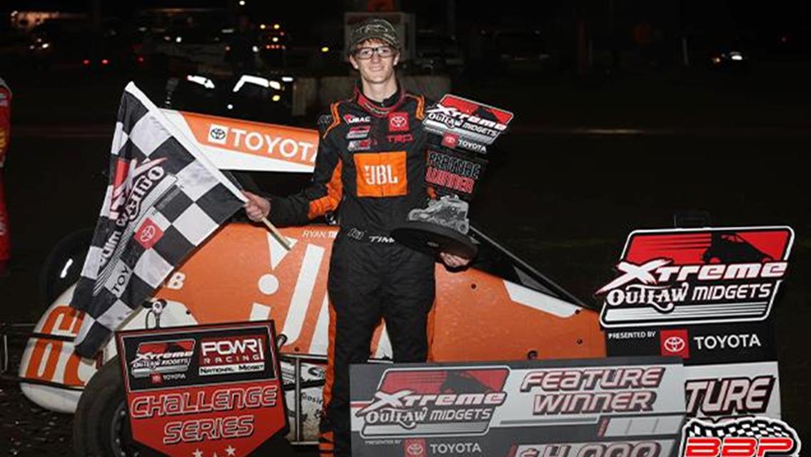 Ryan Timms Wins Friday with POWRi National Midgets and Xtreme at Farmer City