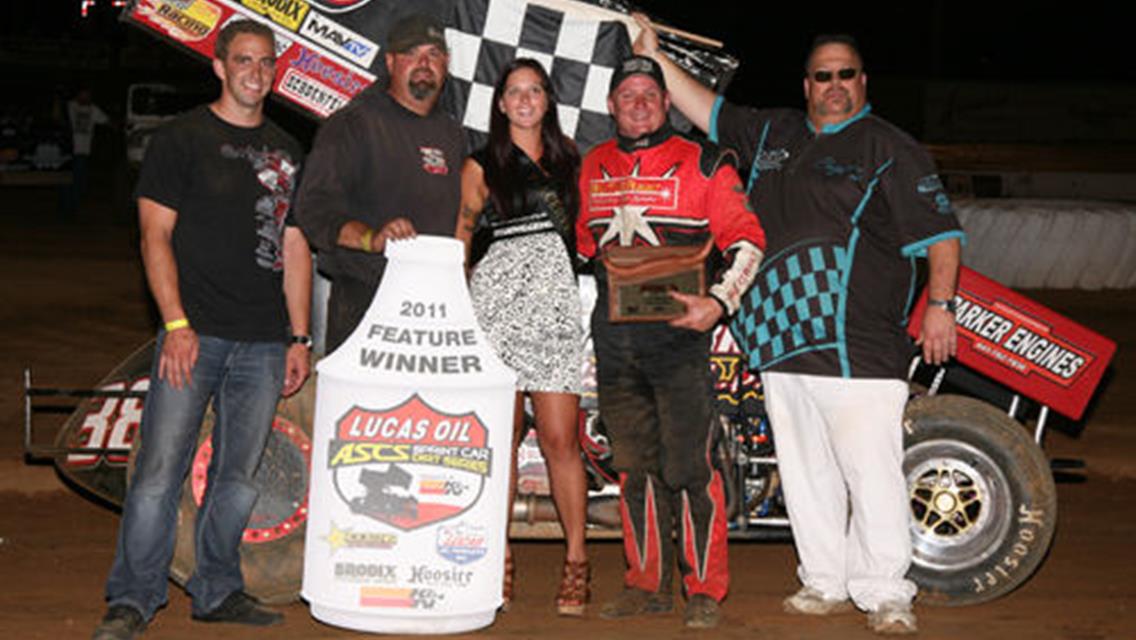 Wayne Johnson Completes Lucas Oil ASCS Weekend Sweep in Bullring Nationals!