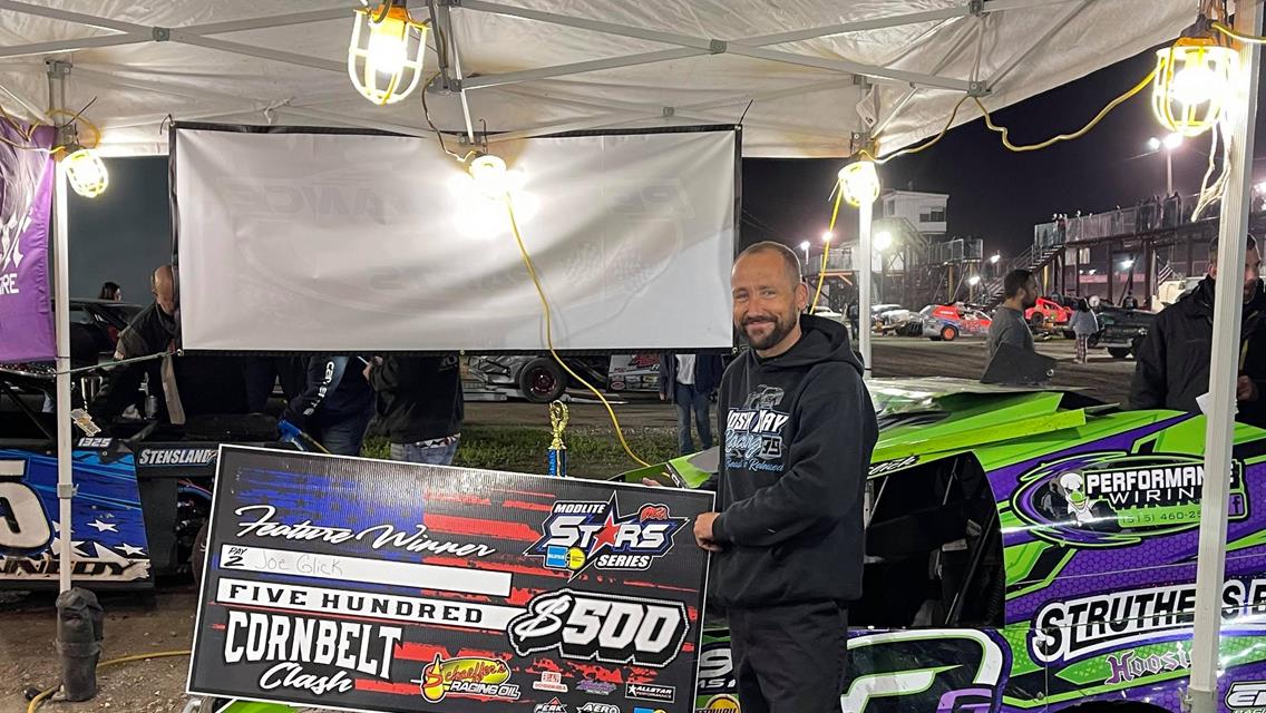 It&#39;s Roberts in thrilling Modified feature win