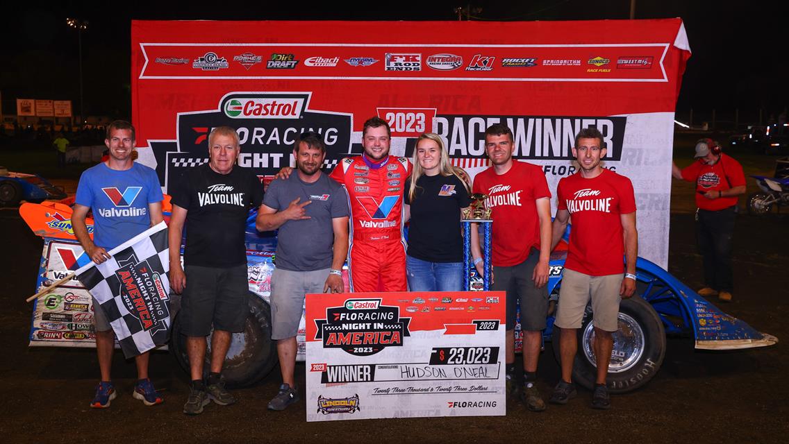 Lincoln Speedway (Lincoln, IL) – Castrol FloRacing Night in America – Illinois Speedweek – May 11th, 2023. (Josh James Artwork)