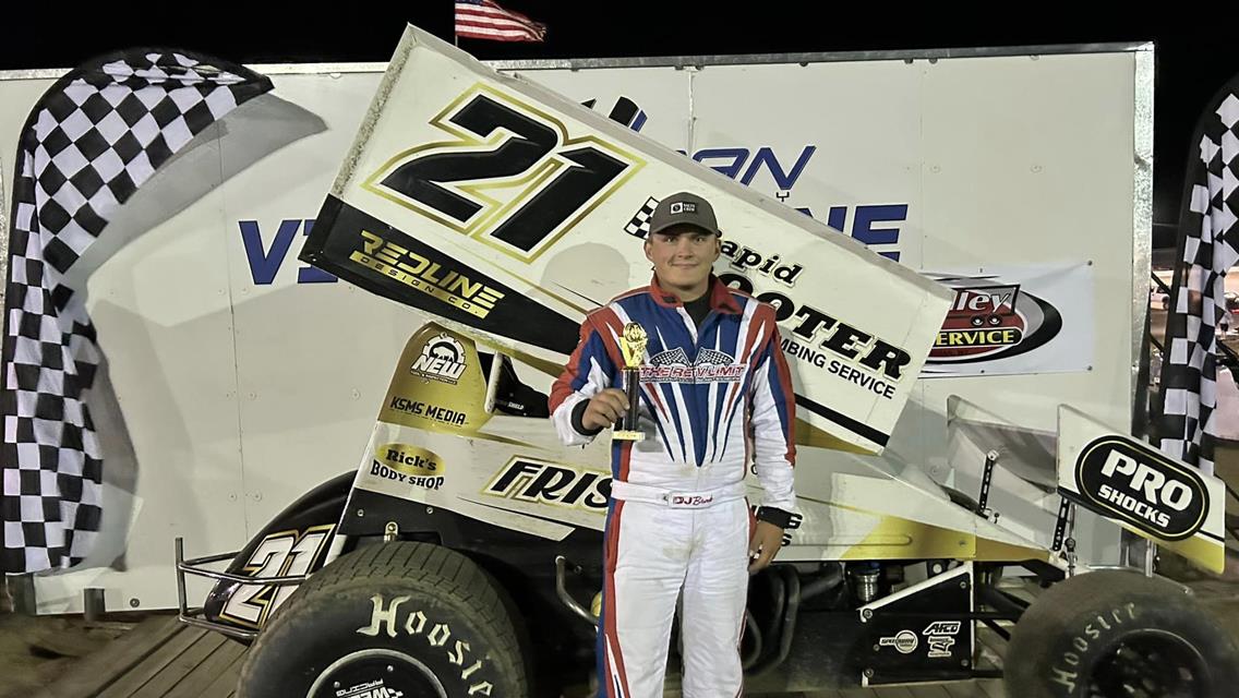 Blayne Brink Captures ASCS Northern Plains Win At Sheridan Speedway