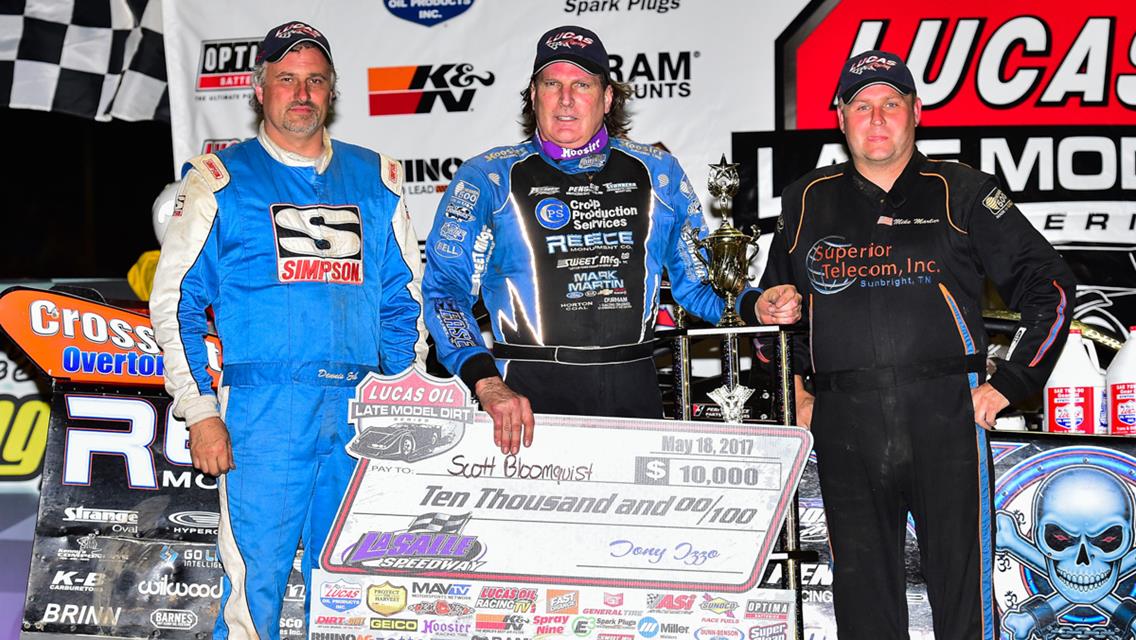Bloomquist Takes Spring Shootout at LaSalle Speedway