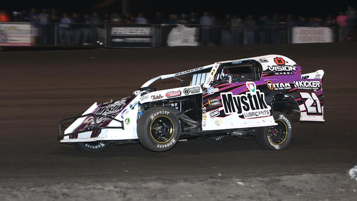 Leeman takes first Modified win at Boone Speedway