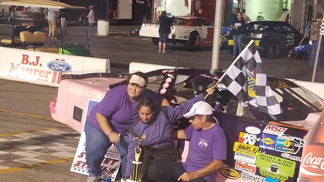 Lauren Butler Goes Two For Two At Jennerstown Speedway Saturday Night