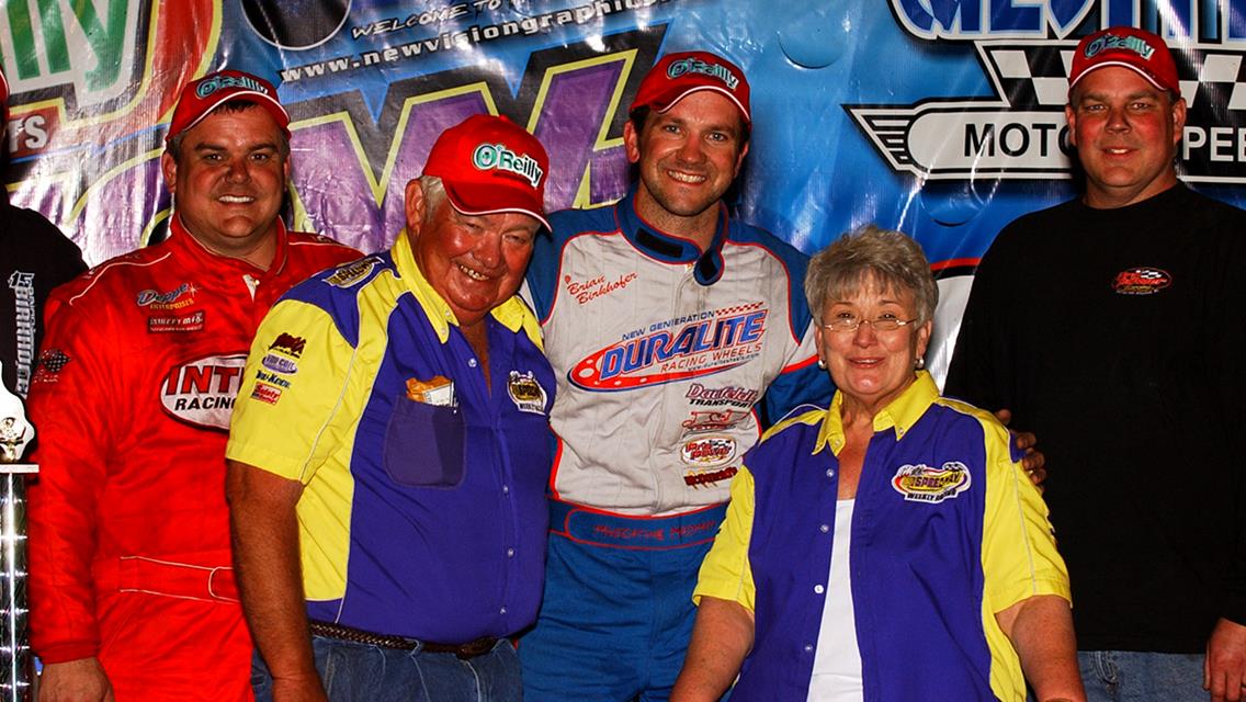 Brian Birkhofer Wins First Career Show-Me 100 in Dominating Fashion at West Plains Motor Speedway