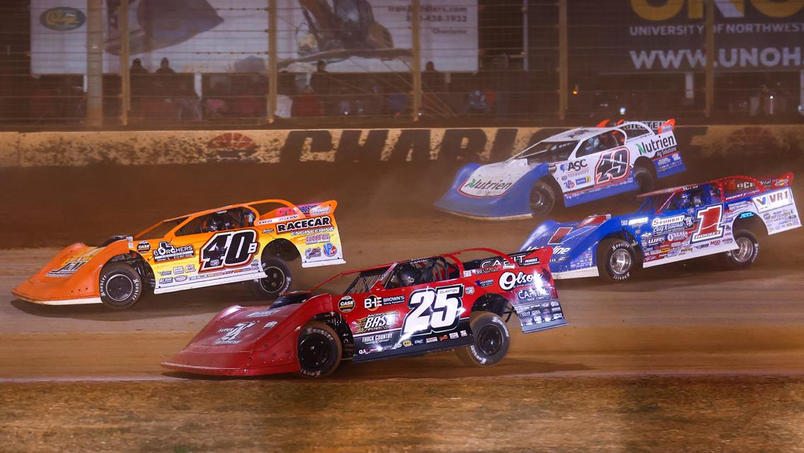 Dirt Track at Charlotte (Concord, NC) – World of Outlaws Case Late Model Series – World Finals – November 1st-4th, 2023. (Josh James Artwork)