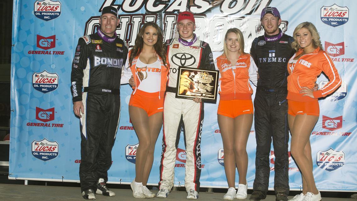 Christopher Bell Dominates 2017 Chili Bowl J.C.T. Qualifying Night