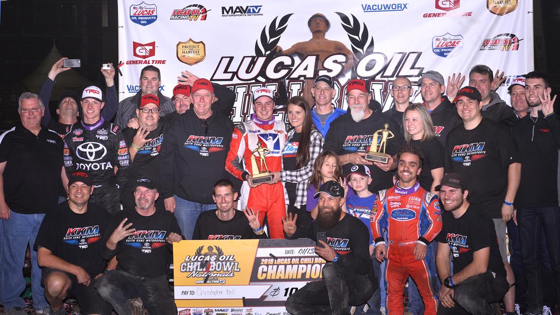 Christopher Bell Goes Back To Back At The Chili Bowl