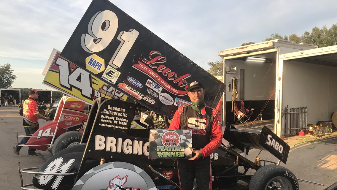 Holcomb&#39;s New Motor Gets Him A Checkered Flag