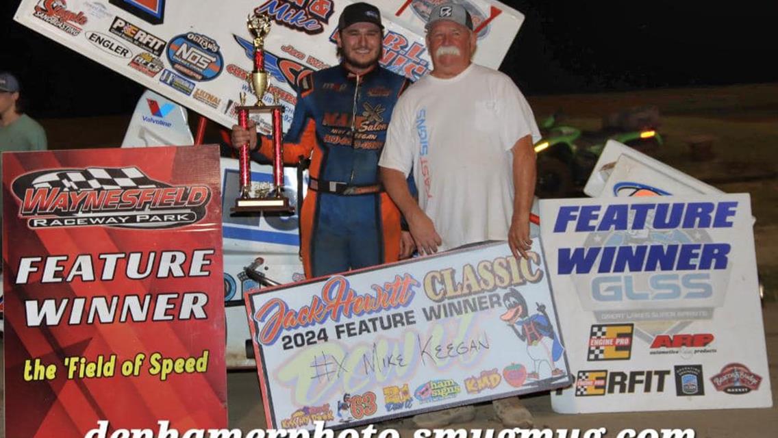 KEEGAN WINS HIS SECOND JACK HEWITT CLASSIC