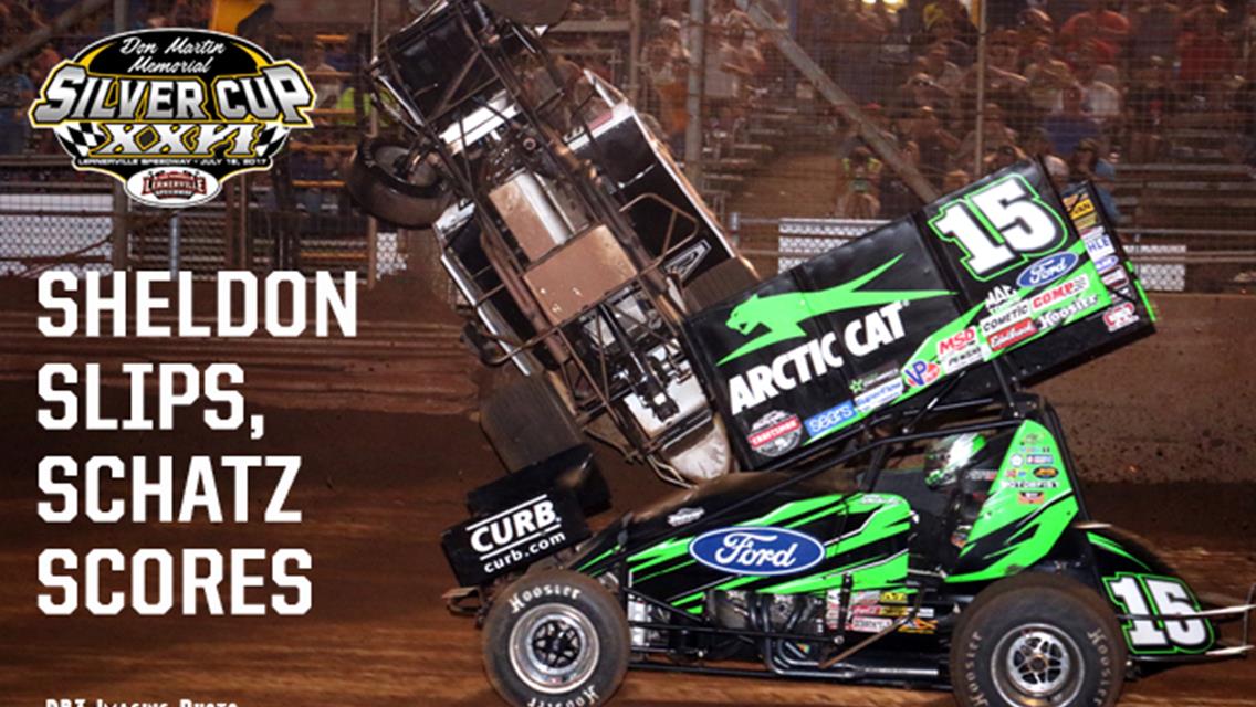Schatz Scores Fifth Silver Cup Win; Haundenschild Flips after Leading First 35 Laps