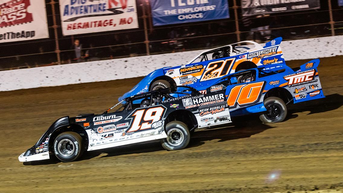 Lucas Oil Speedway (Wheatland, MO) – Lucas Oil Late Model Dirt Series – Show-Me 100 – May 23rd-25th, 2024. (Heath Lawson Photo)
