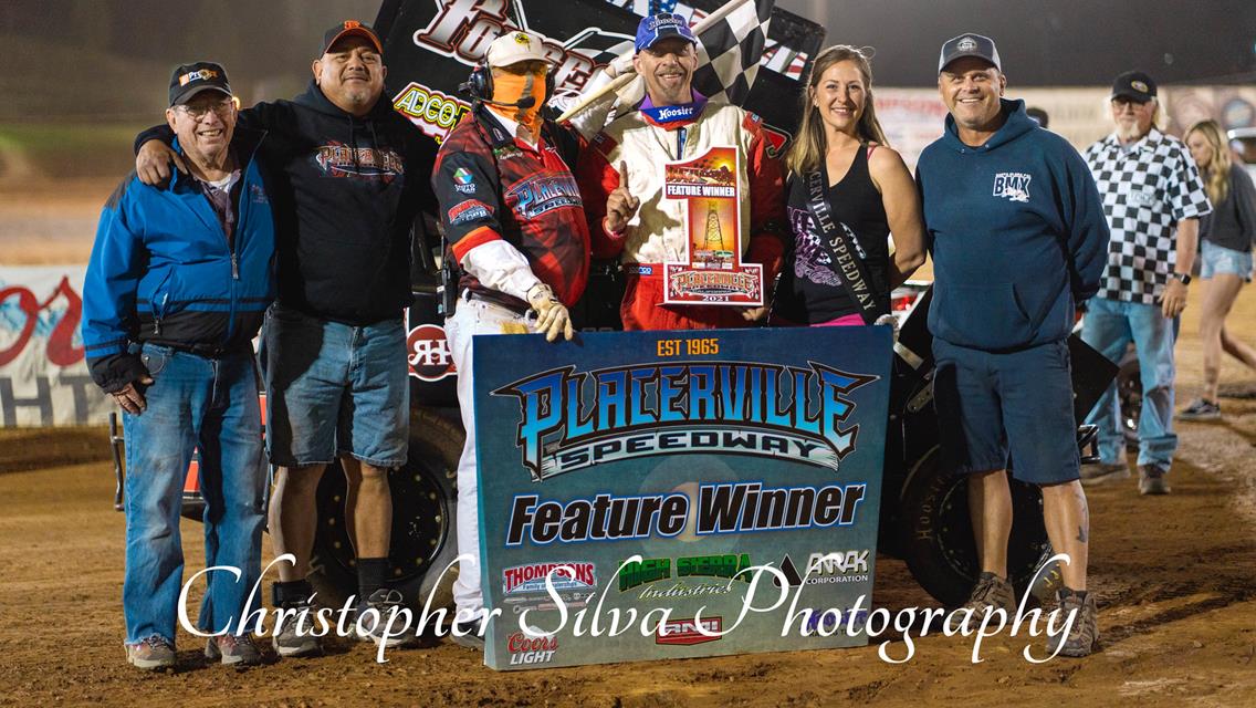 Craig Holsted goes back-to-back at Placerville Speedway with the BCRA Lightning Sprints